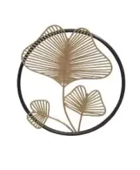 Dina Wanddekoration, aus Rattanholz, 77 cm Durchmesser. 